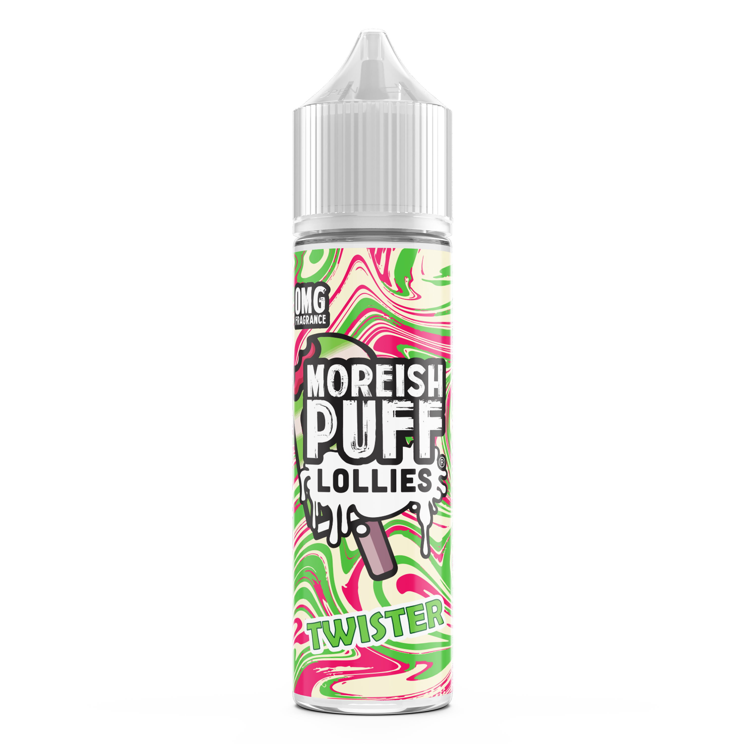 Moreish Puff Lollies Twister 0mg 50ml Shortfill E-Liquid