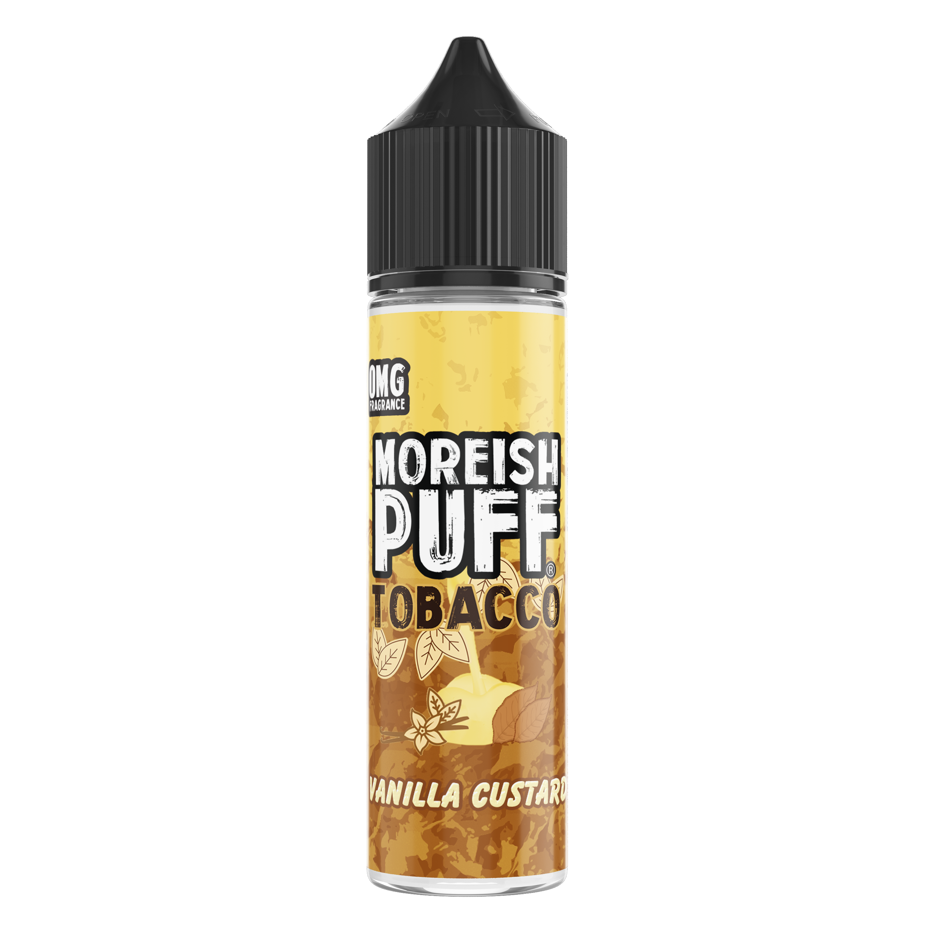 Moreish Puff Tobacco Vanilla Custard Tobacco 0mg 50ml Shortfill E-Liquid