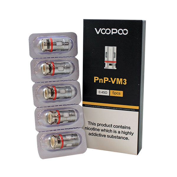 Voopoo PnP Coils (5pack) PnP-VM3 0.45ohm