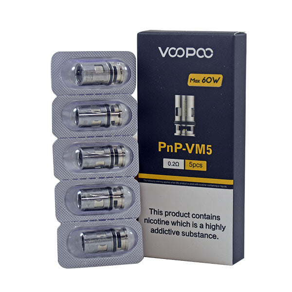 Voopoo PnP Coils (5pack) PnP-VM5 0.2ohm