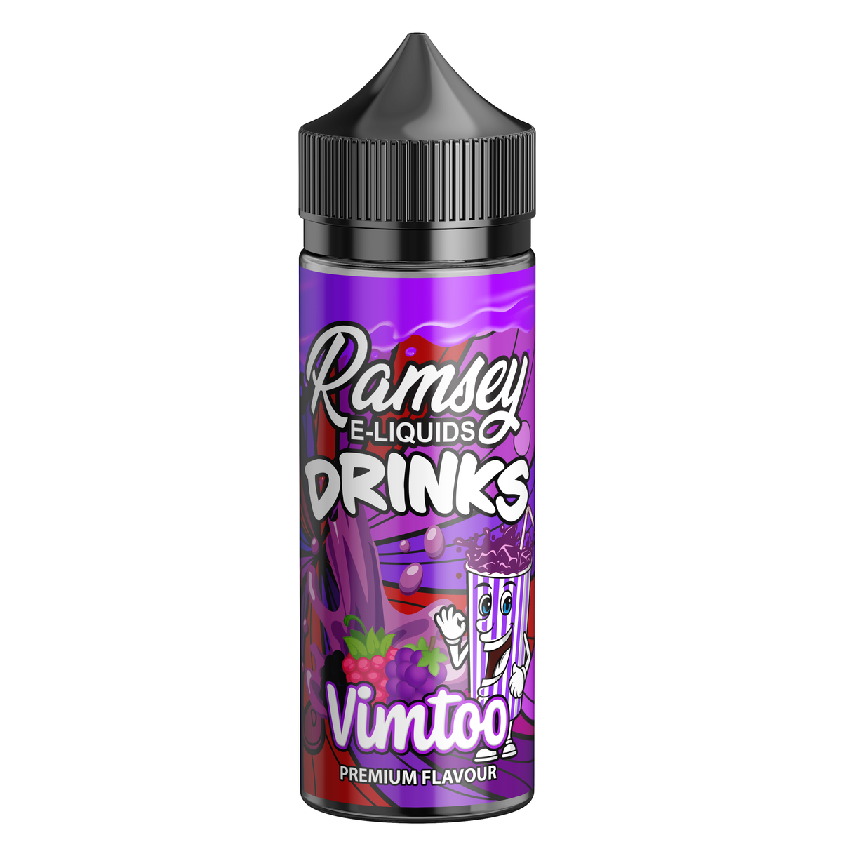 Ramsey E-Liquids Drinks Vimtoo 0mg 100ml Shortfill E-Liquid