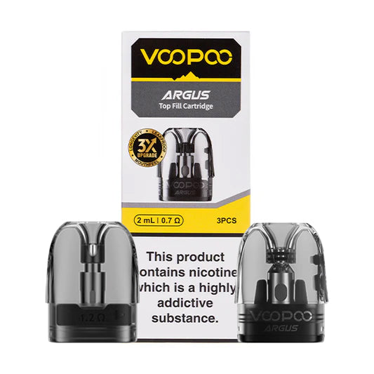 Voopoo Argus Top Fill Replacement Pods - 3pk - 0.7ohm