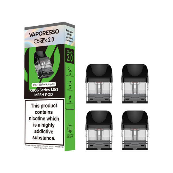 Vaporesso XROS Series Pods Corex 2.0 Tech Version - 1.0ohm