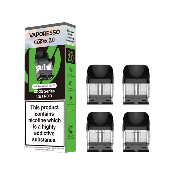 Vaporesso XROS Series Pods Corex 2.0 Tech Version - 1.2ohm