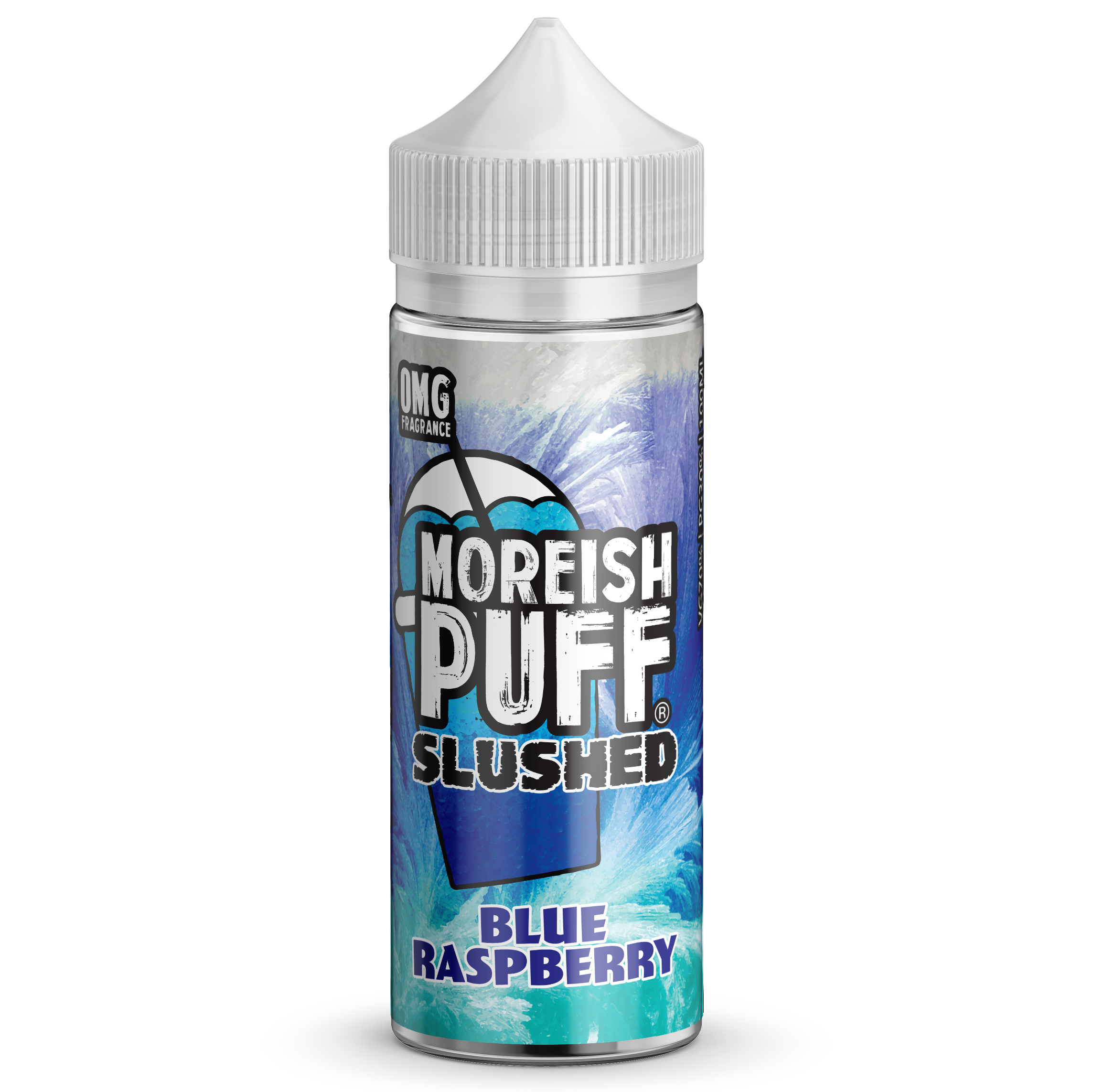 Moreish Puff Slushed Blue Raspberry 0mg 100ml Shortfill E-Liquid