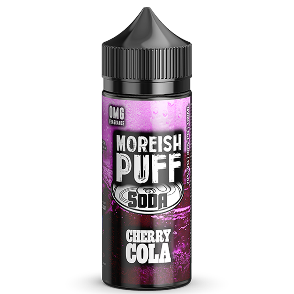 Cherry Cola Soda by Moreish Puff 100ml Shortfill