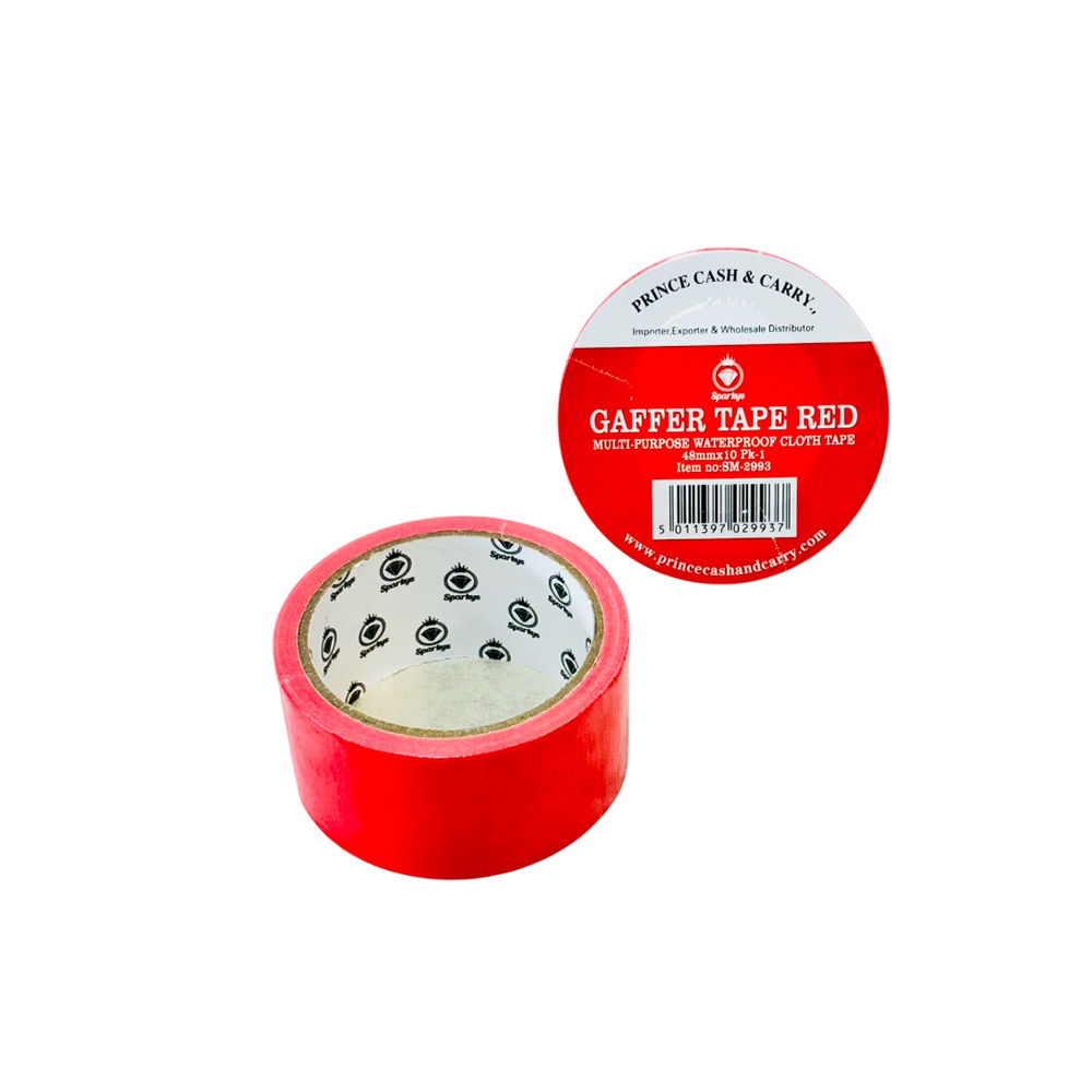 Sparkys Gaffer Tape Red (48mm x 10)