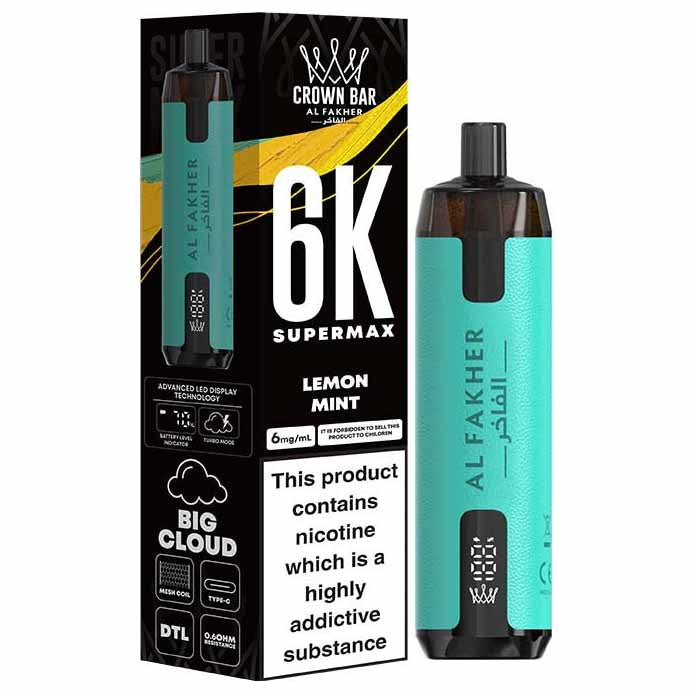 Al Fakher AF6000 Supermax Disposable Vape Device 6mg