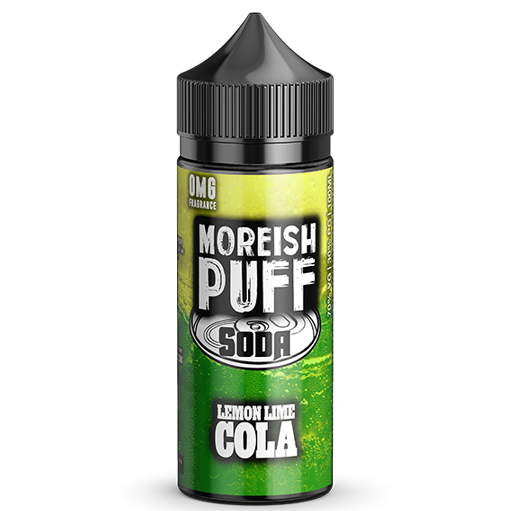 Lemon Lime Cola Soda by Moreish Puff 100ml Shortfill