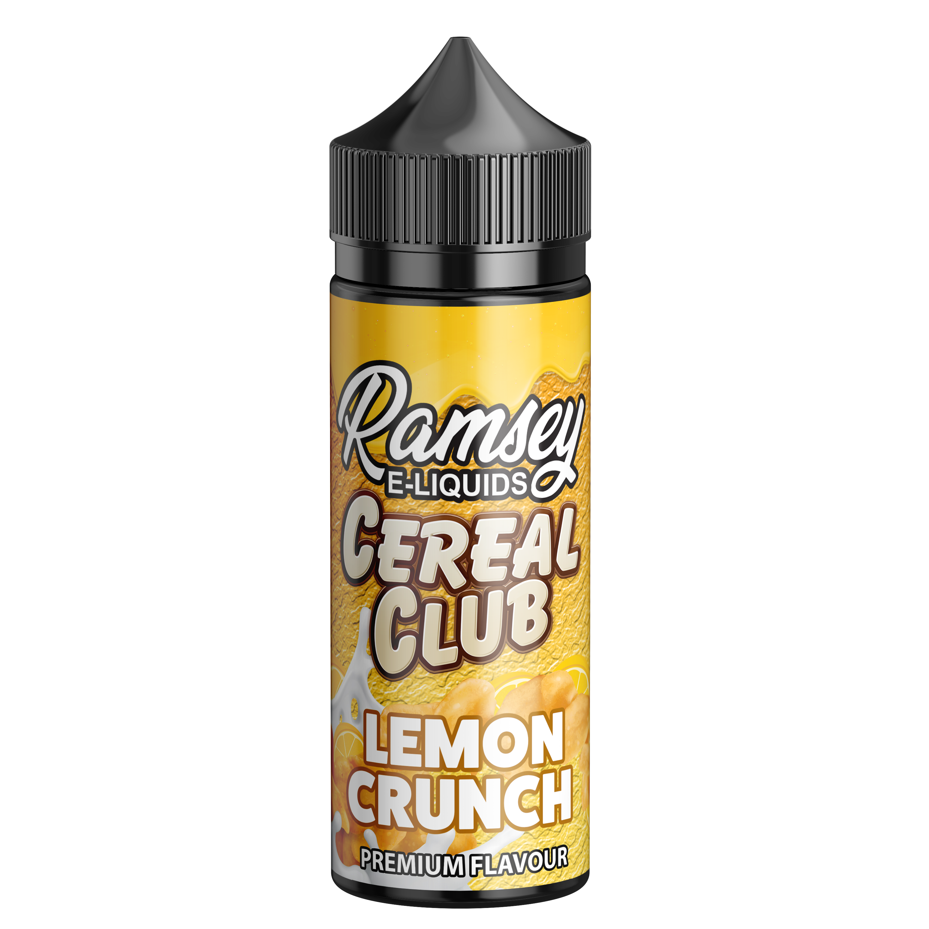 Ramsey E-Liquids Cereal Club Lemon Crunch 0mg 100ml Shortfill E-Liquid