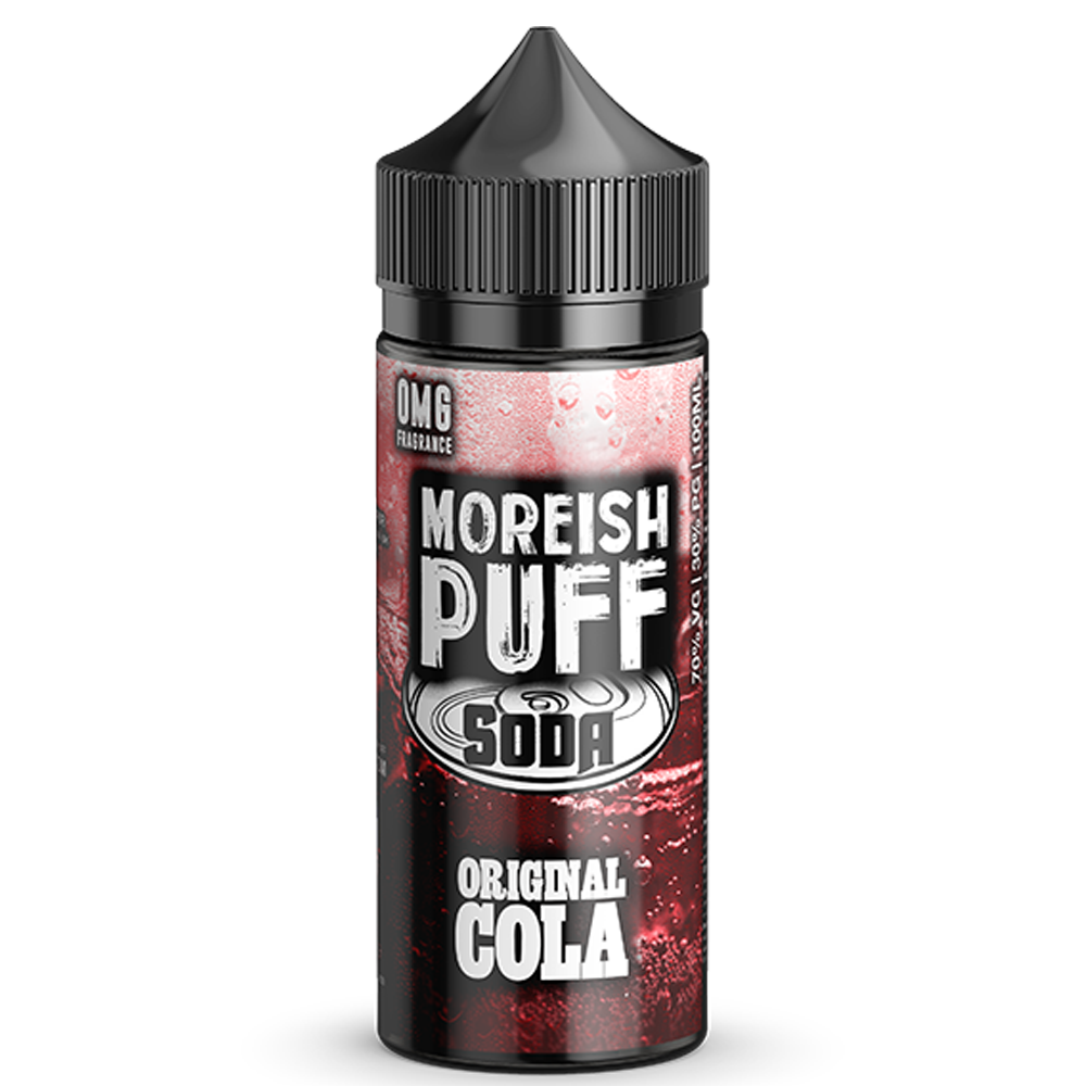 Original Cola Soda by Moreish Puff 100ml Shortfill