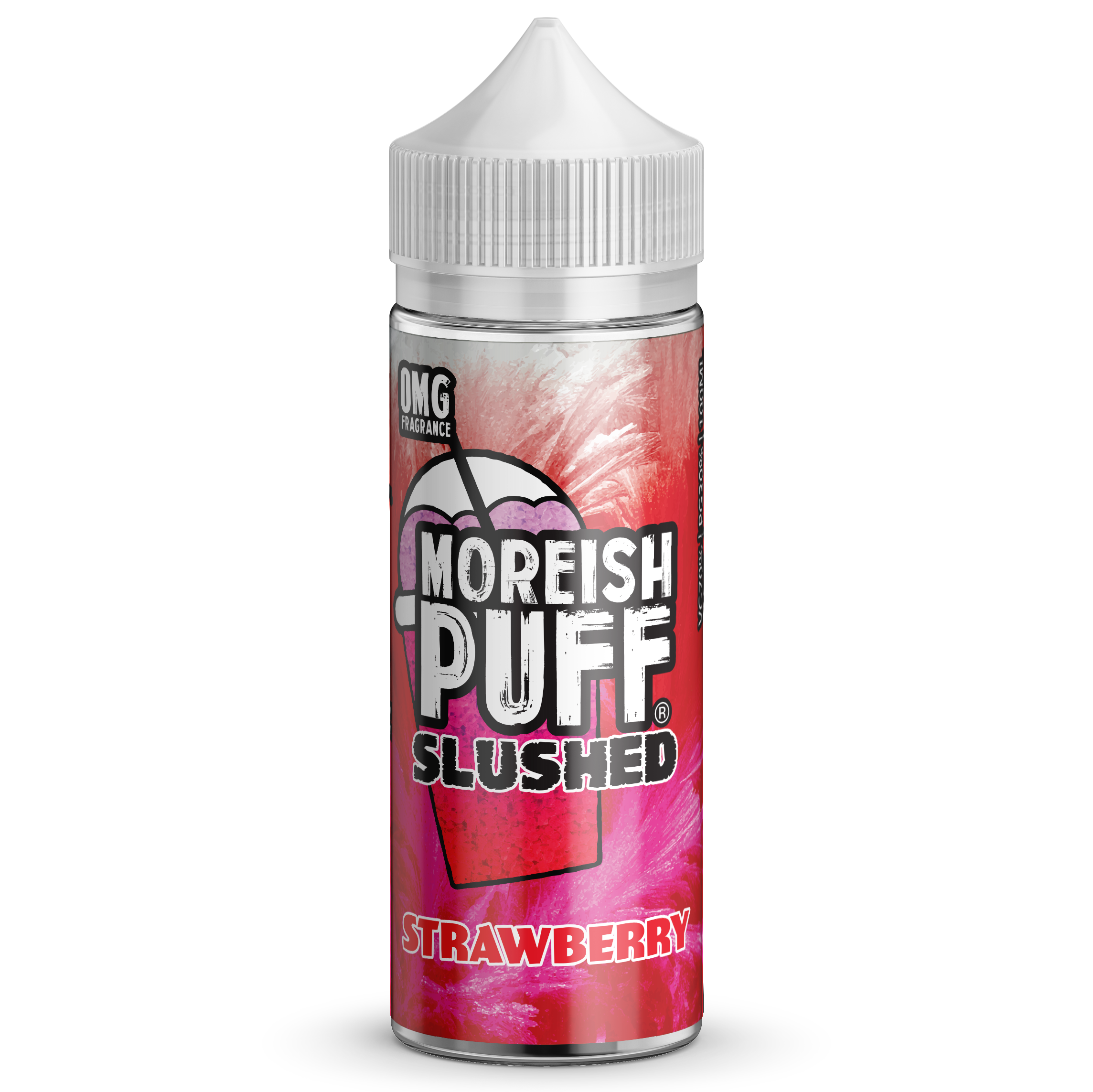 Moreish Puff Slushed Strawberry 0mg 100ml Shortfill E-Liquid