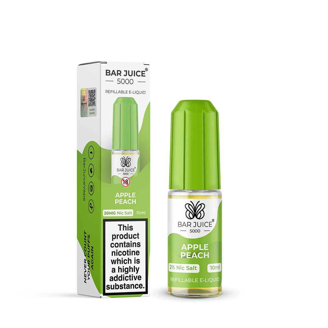 Bar Juice 5000 Apple Peach 10ml Nic Salt - 20mg