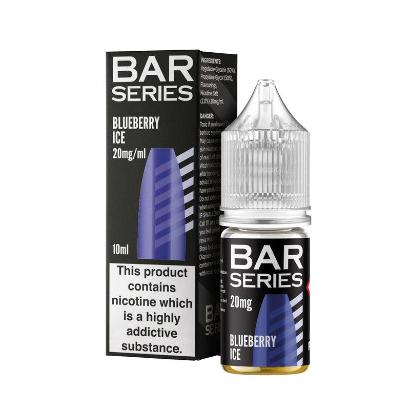 Major Flavour Bar Series Blueberry Ice 10ml Nic Salt - 10mg