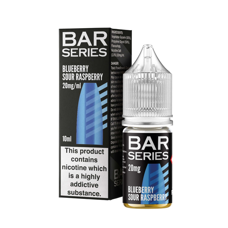 Major Flavour Bar Series Blueberry Sour Raspberry 10ml Nic Salt - 10mg