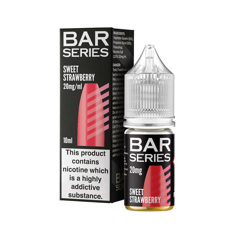 Major Flavour Bar Series Sweet Strawberry 10ml Nic Salt - 10mg