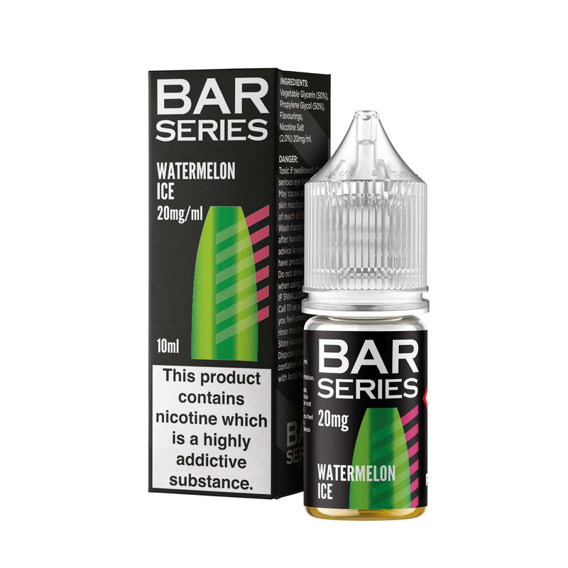 Major Flavour Bar Series Watermelon Ice 10ml Nic Salt - 10mg