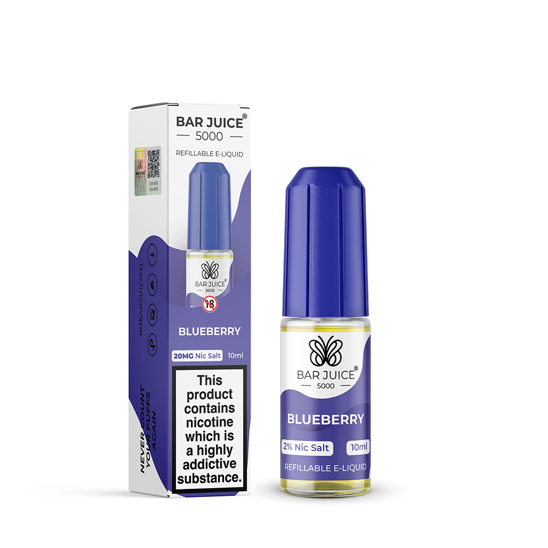 Bar Juice 5000 Blueberry 10ml Nic Salt - 20mg