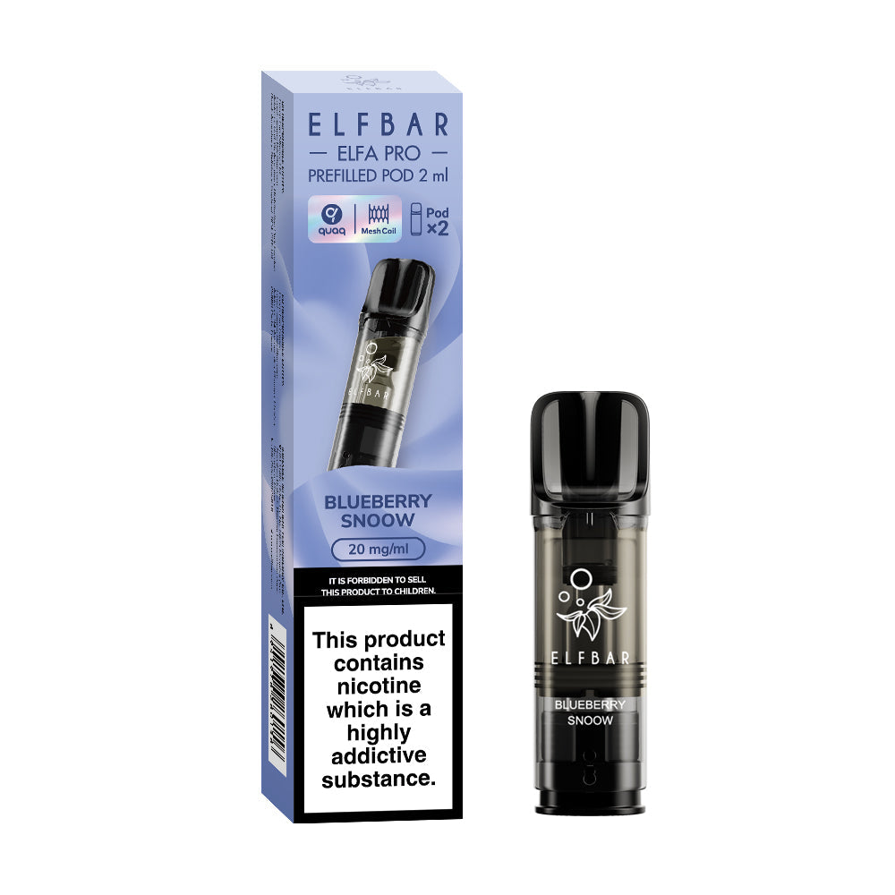 Elf Bar Elfa Pro Prefilled Pods 2pcs - Blueberry Snoow - Single