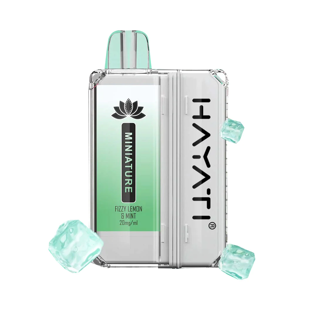 Hayati Miniature 600 Pod Kit (Battery & Pod) - Fizzy Lemon & Mint