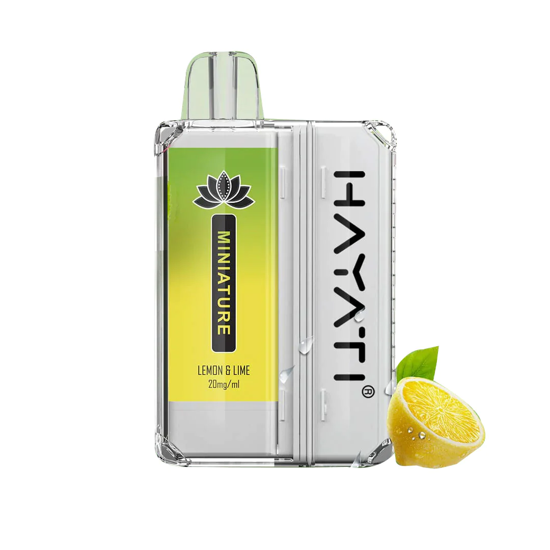 Hayati Miniature 600 Pod Kit (Battery & Pod) - Lemon & Lime