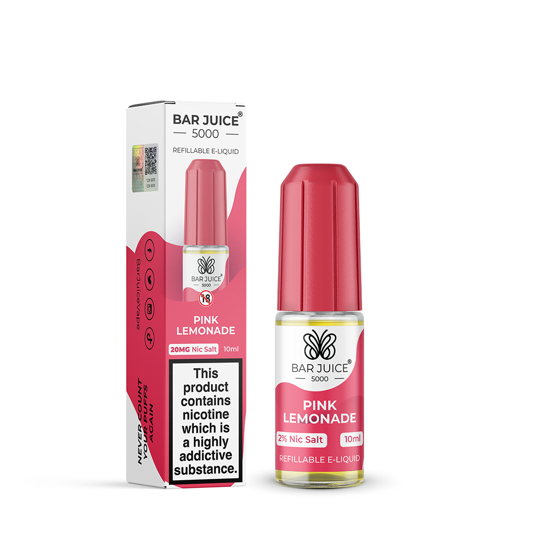 Bar Juice 5000 Pink Lemonade 10ml Nic Salt - 20mg