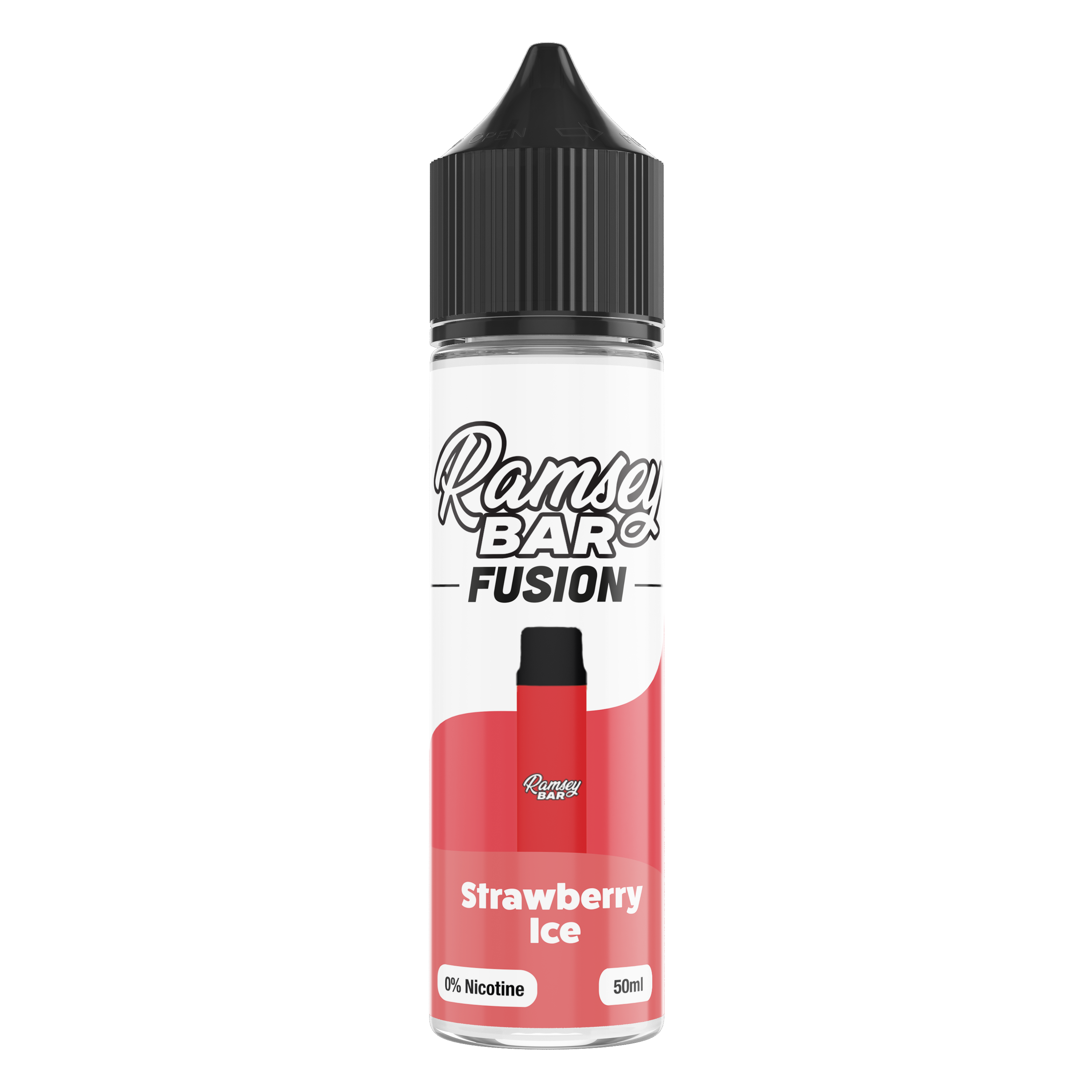 Strawberry Ice E-Liquid by Ramsey E-Liquids - Short Fills UK