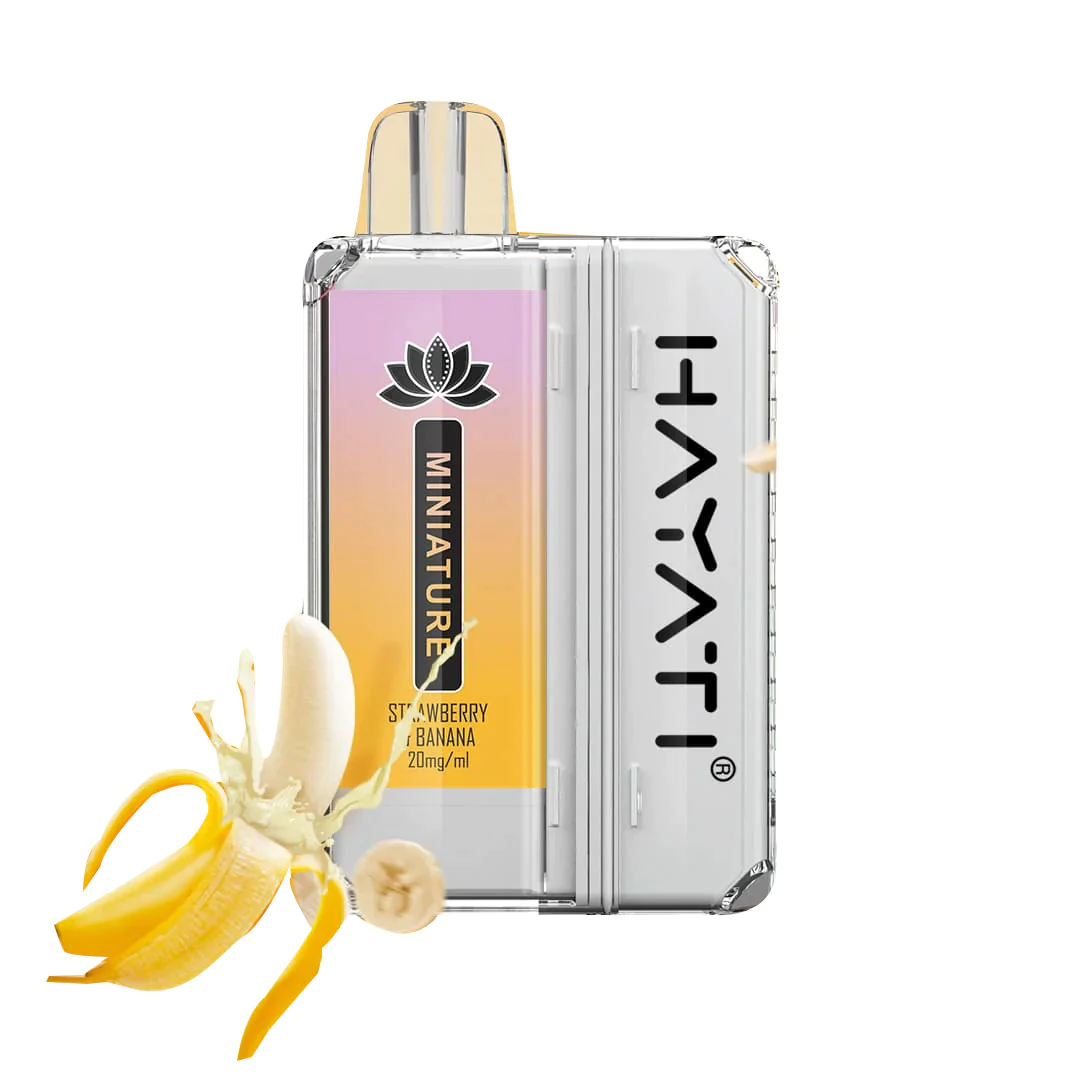 Hayati Miniature 600 Pod Kit (Battery & Pod) - Strawberry & Banana