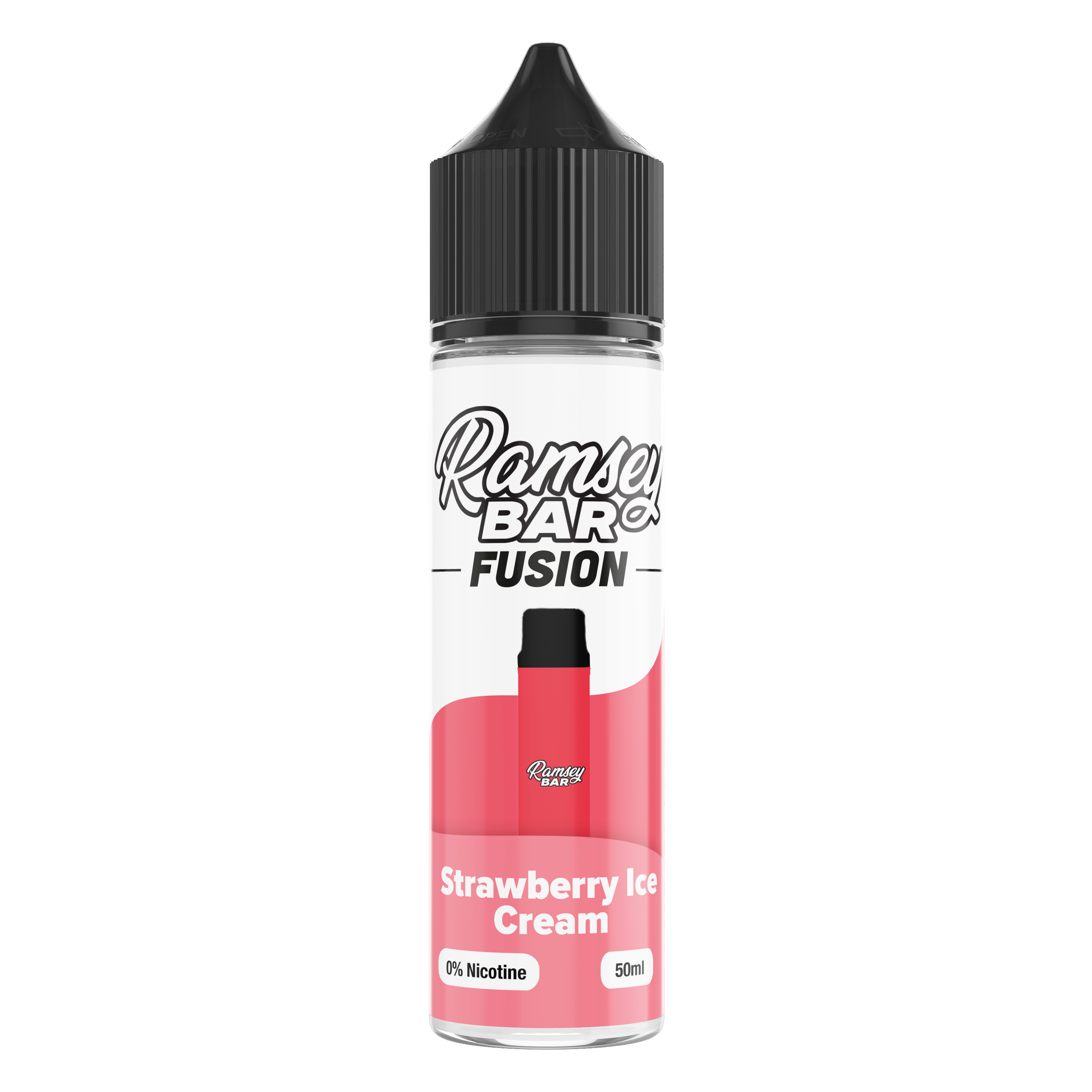 Ramsey Bar Fusion Strawberry Ice Cream 50ml Short Fill E-Liquid