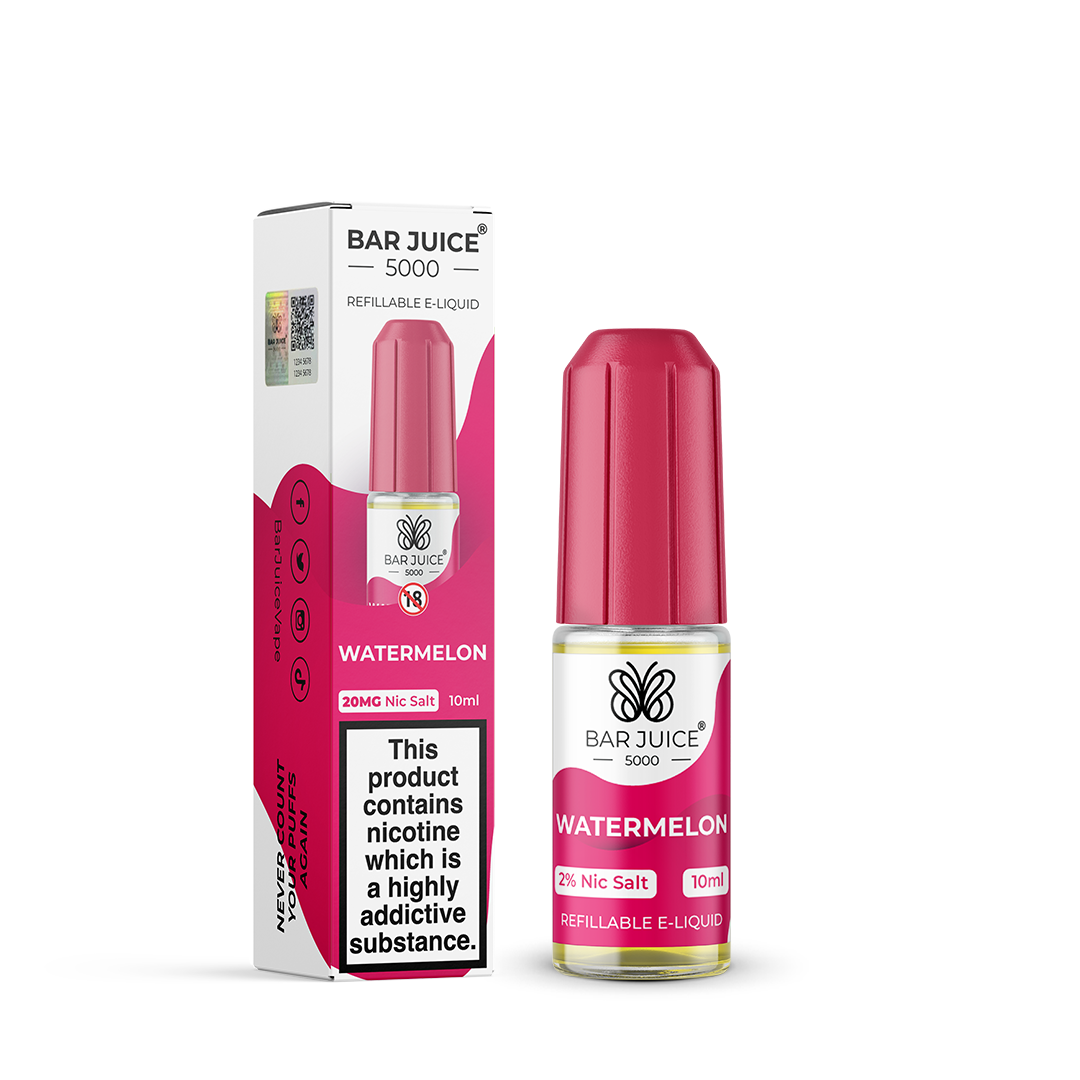 Bar Juice 5000 Watermelon 10ml Nic Salt - 20mg