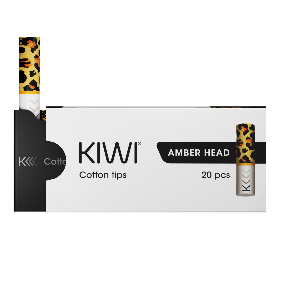 Kiwi Cotton Filters (20pcs) - Amber Head