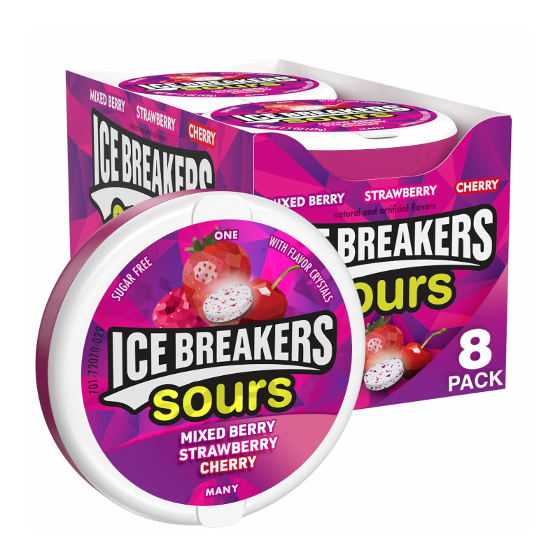 Ice Breakers Sours Berry 1.5oz (42g) - 8CT